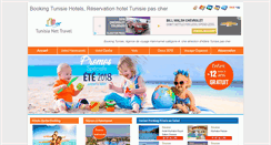 Desktop Screenshot of booking-tunisie.com