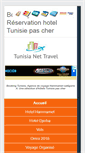 Mobile Screenshot of booking-tunisie.com